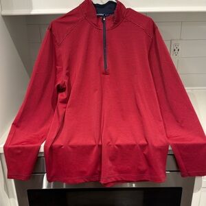 Men’s Cutter and Buck quarter zip, size M, never worn